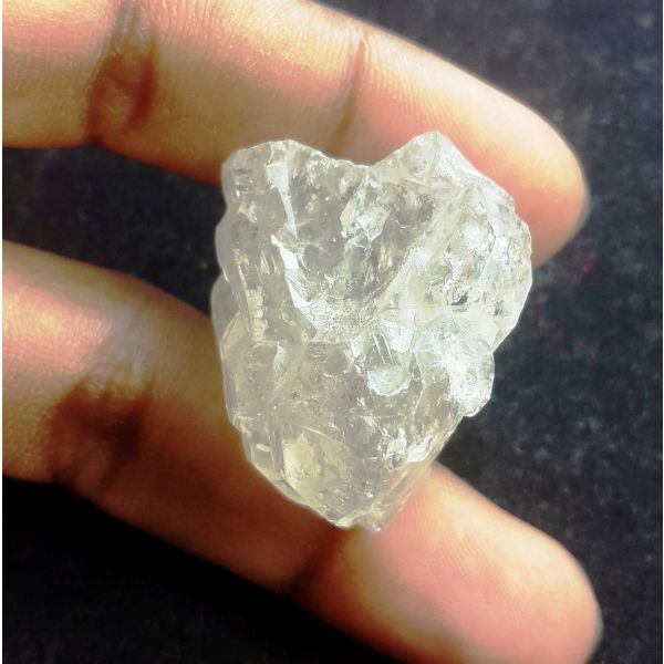 86.64 Carats Natural White Herkimer Diamond 31.09x27.73x19.10 mm