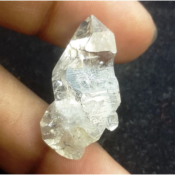 23.31 Carats Natural White Herkimer Diamond 28.61x14.91x11.66 mm