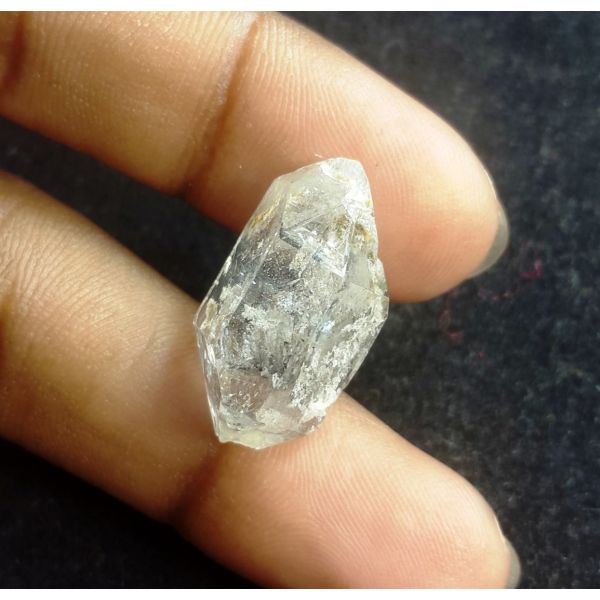 16.60 Carats Natural White Herkimer Diamond 22.95x12.42x8.92 mm