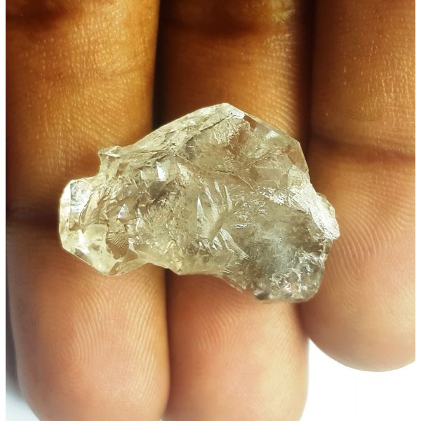 23.17 Carats Natural White Herkimer Diamond 25.39x17.50x9.62 mm