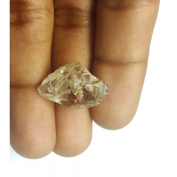 14.49 Carats Natural White Herkimer Diamond 21.31x15.40x9.63 mm