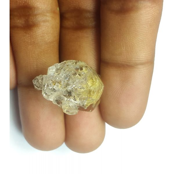 31.98 Carats Natural White Herkimer Diamond 18.79x15.86x14.35 mm