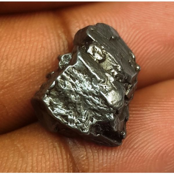 23.87 Carats Black Meteorite 15.10 x 12.57 x 7.76 mm