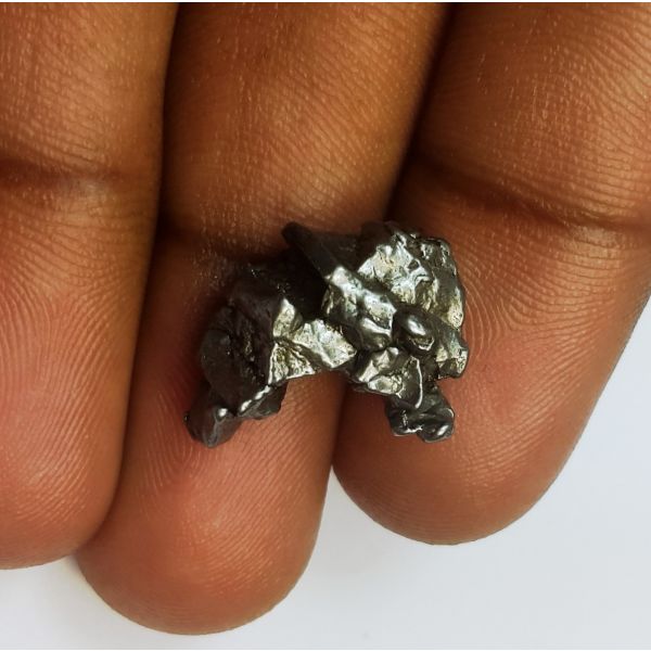 23.71 Carats Black Meteorite 17.65 x 12.47 x 8.13 mm