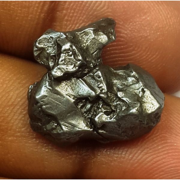 23.51  Carats Black Meteorite 13.10 x 11.27 x 8.95 mm