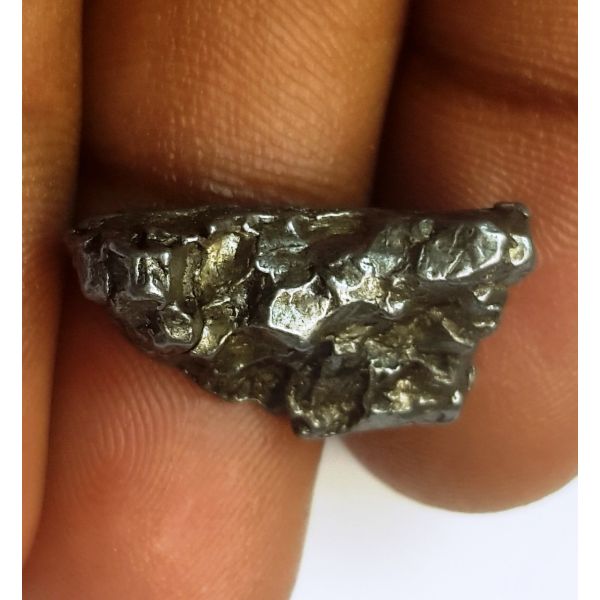 24.23 Carats Black Meteorite 20.60 x 10.47 x 7.08 mm