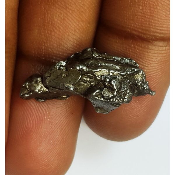 22.85 Carats Black Meteorite 24.95 x 11.29 x 6.90 mm