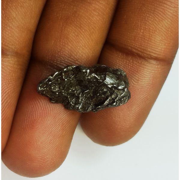 23.22 Carats Black Meteorite 21.27 x 10.49 x 8.06 mm