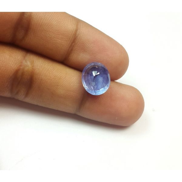 7.68 Carats Natural Blue Sapphire 11.64x9.81x7.58 mm