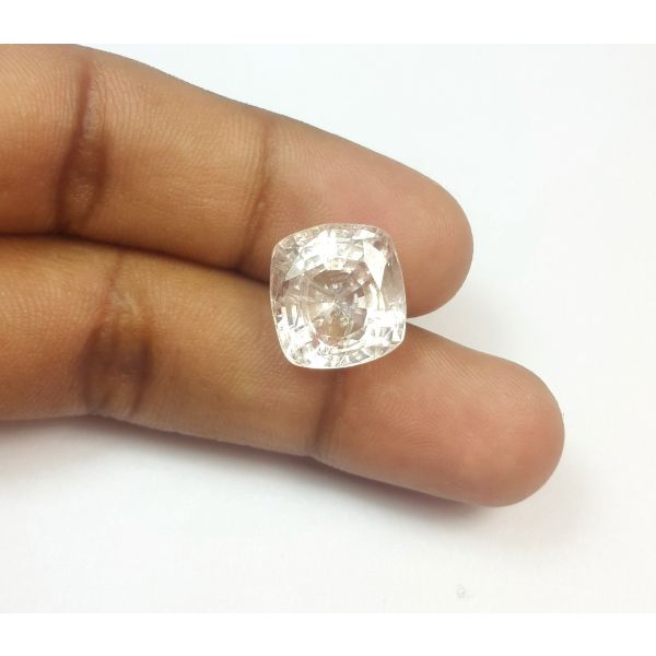 14.45 Carats Natural Light Pink Sapphire 13.87x12.90x8.57 mm