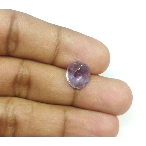 4.85 Carats Natural Purple Sapphire 10.91x9.72x5.68 mm