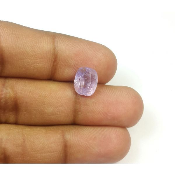 4.76 Carats Natural Purple Sapphire 9.34x7.63x6.59 mm