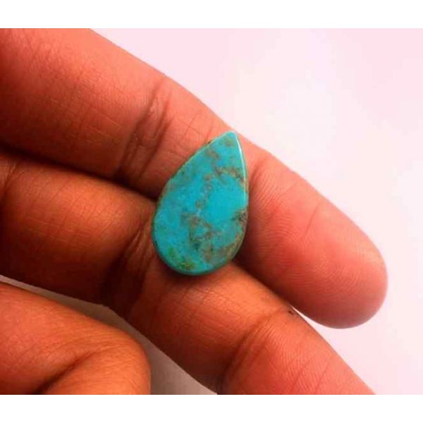 8.52 Carats  Arizona Turquoise 19.31 x 11.81 x 5.60 MM