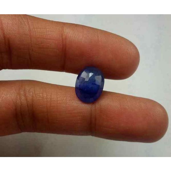 4.11 Carats Blue African Sapphire 11.00 x 8.44 x 4.07 mm