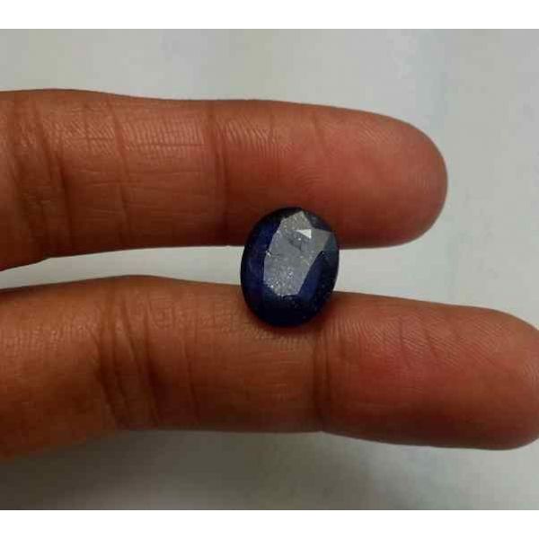 5.93 Carats Blue African Sapphire 11.98 x 9.70 x 4.81 mm