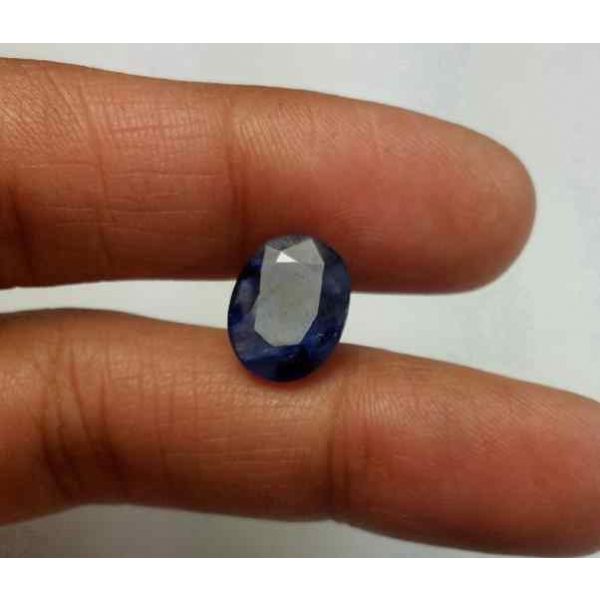 4.31 Carats Blue African Sapphire 11.04 x 8.84 x 3.84 mm