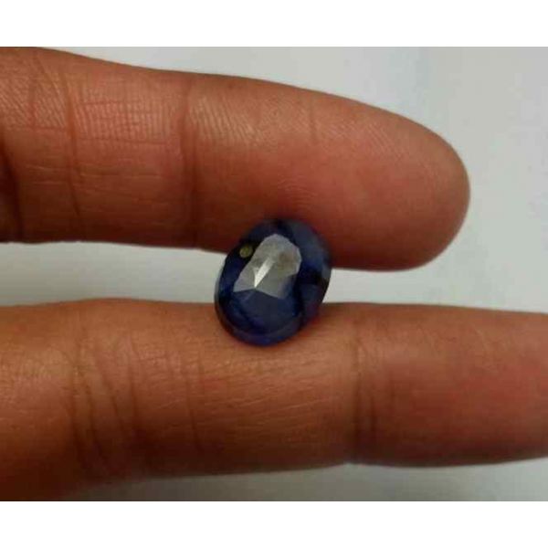 4.31 Carats Blue African Sapphire 11.04 x 8.84 x 3.84 mm