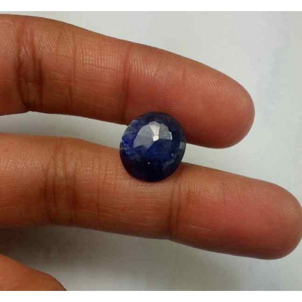 5.28 Carats Blue African Sapphire 12.41 x 11.31 x 3.39 mm