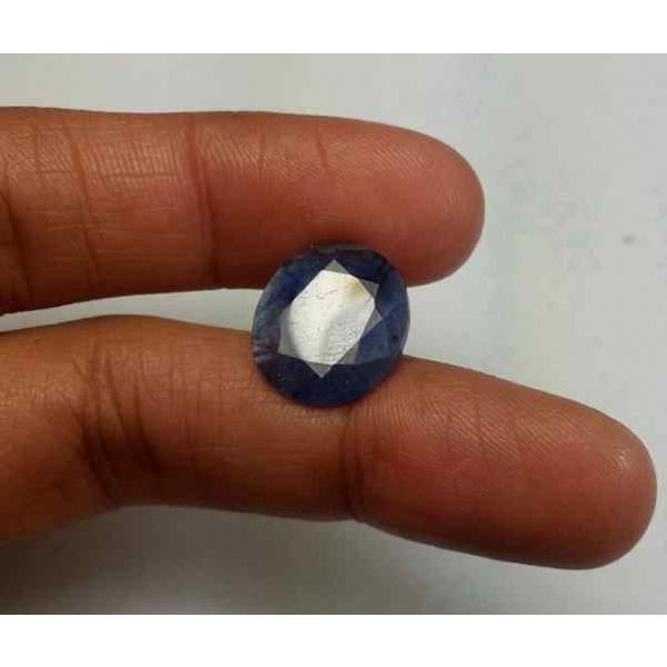 6.00 Carats Blue African Sapphire 13.90 x 12.36 x 2.85 mm