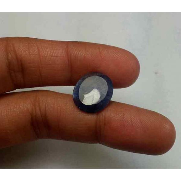 6.00 Carats Blue African Sapphire 13.90 x 12.36 x 2.85 mm