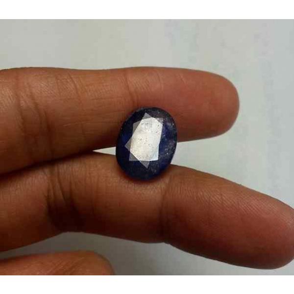 6.65 Carats Blue African Sapphire 13.96 x 10.54 x 4.82 mm