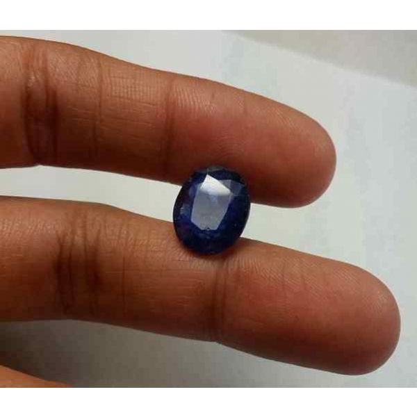 5.28 Carats Blue  Sapphire 12.51 x 10.01 x 3.88 mm