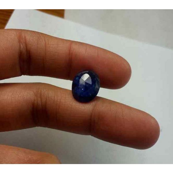 5.28 Carats Blue  Sapphire 12.51 x 10.01 x 3.88 mm