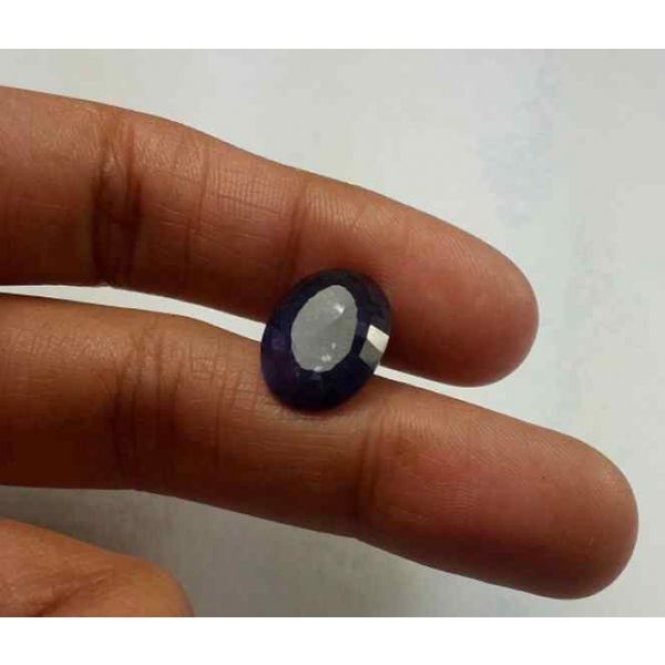 6.21 Carats Blue African Sapphire 14.13 x 10.94 x 3.65 mm