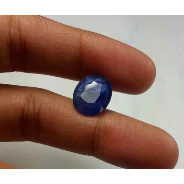 5.35 Carats Blue African Sapphire 12.84 x 10.77 x 4.82 mm