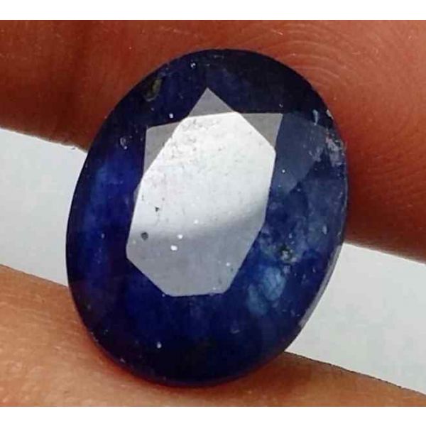 6.23 Carats Blue African Sapphire 12.65 x 10.04 x 4.09 mm