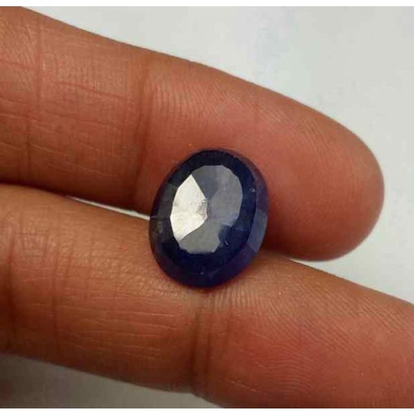 6.23 Carats Blue African Sapphire 12.65 x 10.04 x 4.09 mm