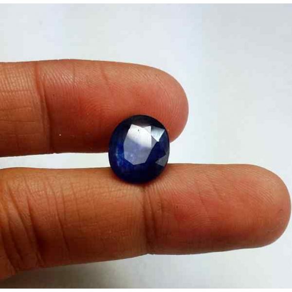 3.86 Carats Blue African Sapphire 11.31 x 9.54 x 3.13 mm