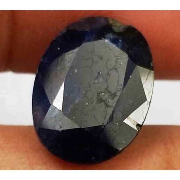 7.26 Carats Blue African Sapphire 13.35 x 9.84 x 5.24 mm