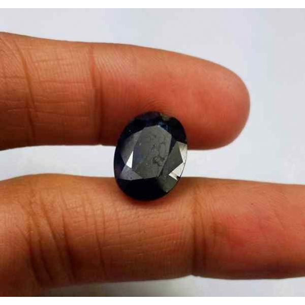 7.26 Carats Blue African Sapphire 13.35 x 9.84 x 5.24 mm