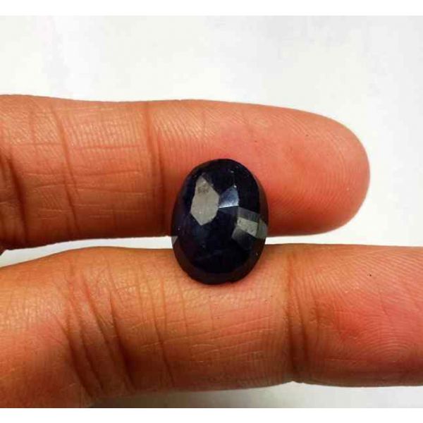 7.26 Carats Blue African Sapphire 13.35 x 9.84 x 5.24 mm