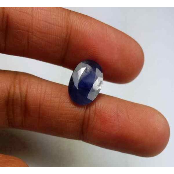 5.00 Carats Blue African Sapphire 12.70 x 8.69 x 4.10 mm