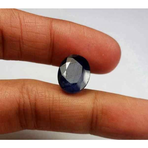 8.40 Carats Blue African Sapphire 12.53 x 9.97 x 5.93 mm