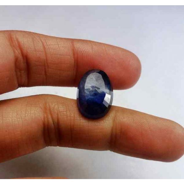 12.49 Carats Blue African Sapphire 15.87 x 11.17 x 6.01 mm