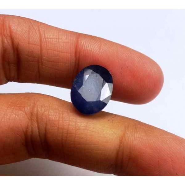 8.23 Carats Blue African Sapphire 12.52 x 9.63 x 5.74 mm