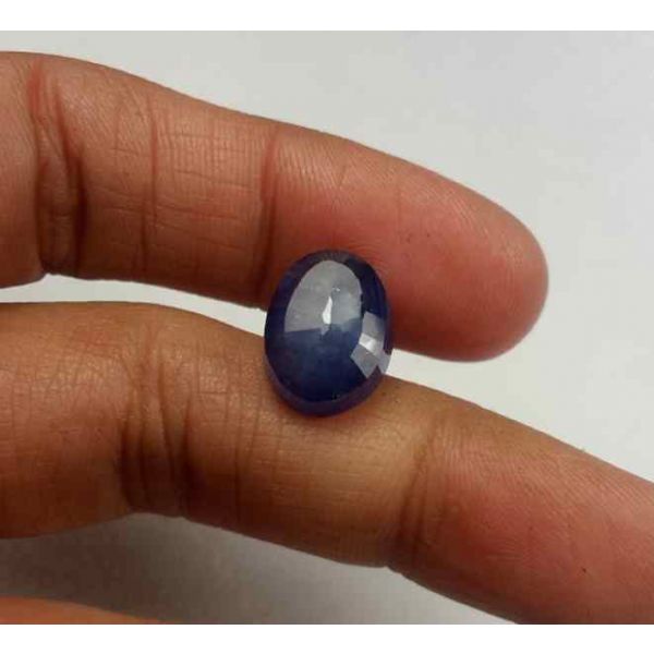 8.23 Carats Blue African Sapphire 12.52 x 9.63 x 5.74 mm