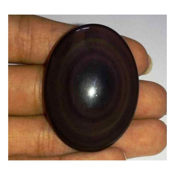 81.63 Carats Obsidian Eye 40.44 X 30.46 X 10.78 mm