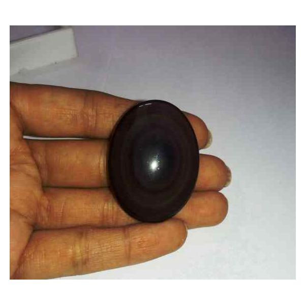 81.63 Carats Obsidian Eye 40.44 X 30.46 X 10.78 mm