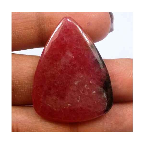 25.82 Carats Rhodonite  30.78 X 24.18 X 3.05 mm