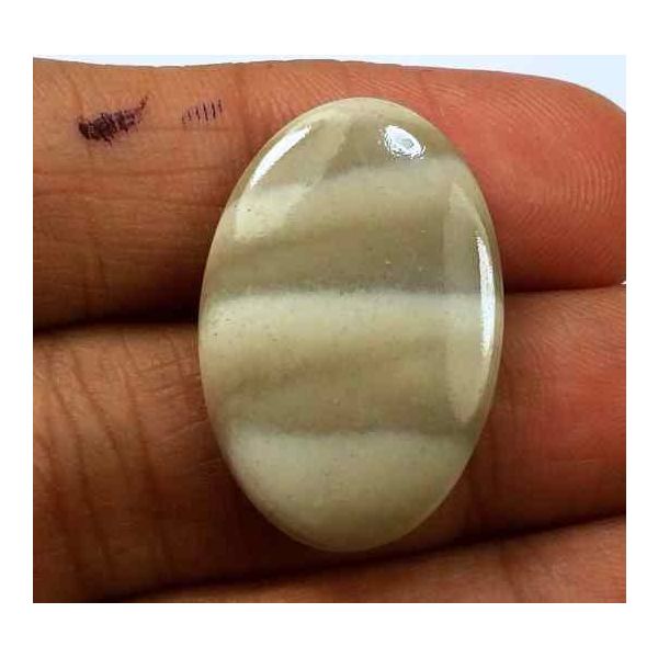 13.41 Carats Striped Flint 25.05 X 16.85 X 3.88 mm