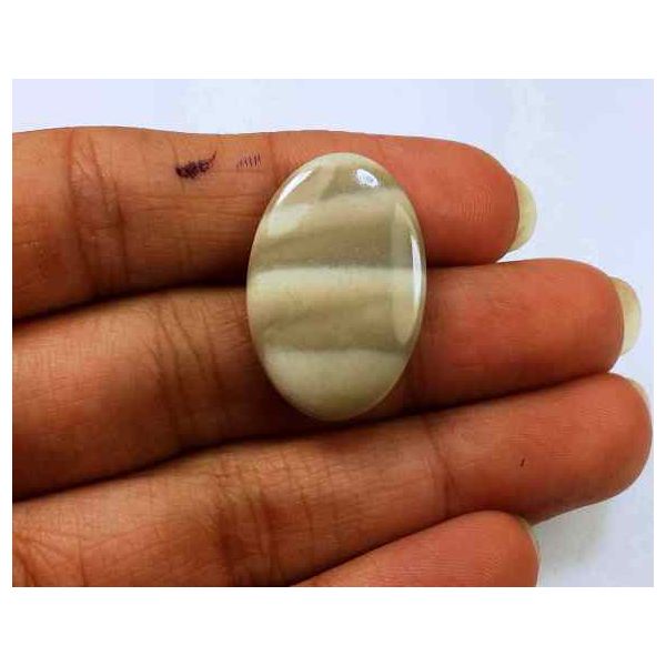 13.41 Carats Striped Flint 25.05 X 16.85 X 3.88 mm