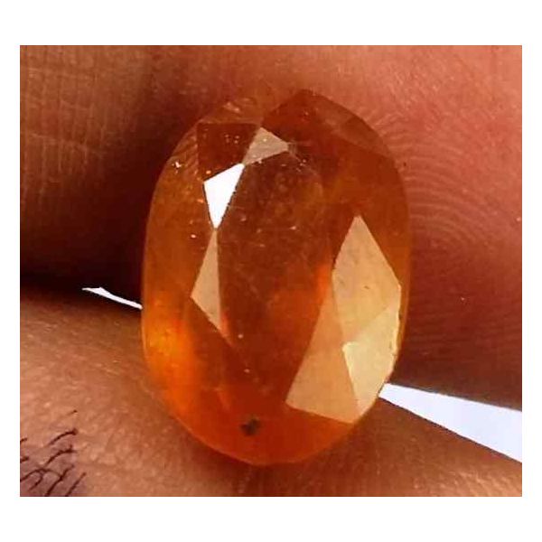 6.29 Carats African Padparadscha Sapphire 11.75 X 7.52 X 6.25 mm