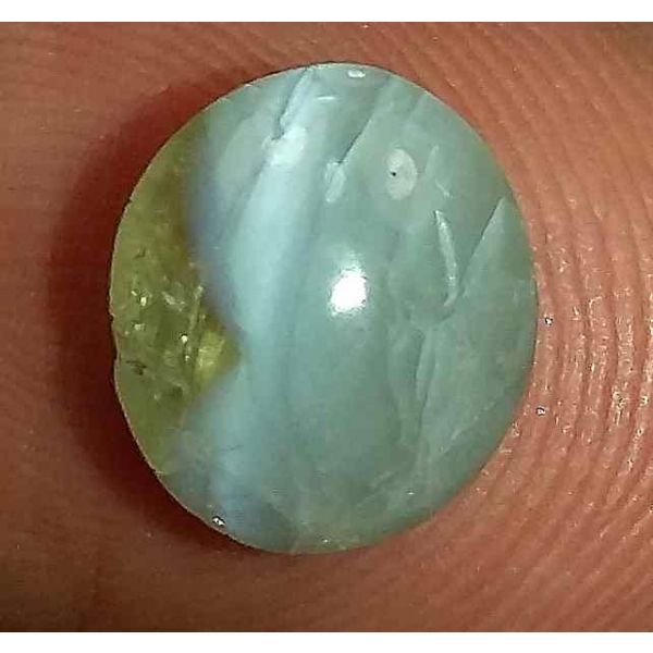 3.74 Carats Chrysoberyl Cat's Eye 9.10 x 7.98 x 5.47 mm