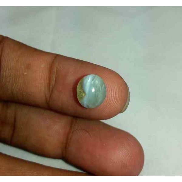 3.74 Carats Chrysoberyl Cat's Eye 9.10 x 7.98 x 5.47 mm