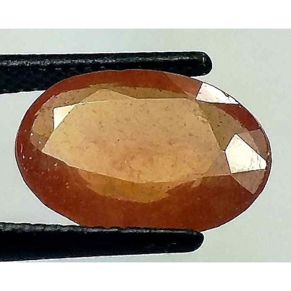 5.7 Carats African Padparadscha Sapphire 12.90 x 9.18 x 4.40 mm