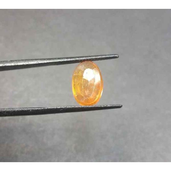 4.66 Carats African Padparadscha Sapphire 11.93 x 8.20 x 4.35 mm